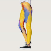 ミッドセンチュリー抽象芸術 レギンス (左)