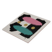 ミッドセンチュリー抽象芸術「双対性」 タイル (側面)