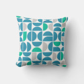 ミッドセンチュリー水中競技タイル クッション (正面)