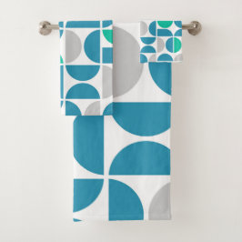 ミッドセンチュリー水中競技タイル バスタオルセット