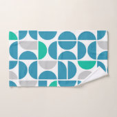 ミッドセンチュリー水中競技タイル バスタオルセット (ハンドタオル)