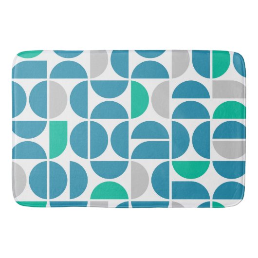 ミッドセンチュリー水中競技タイル バスマット (正面)