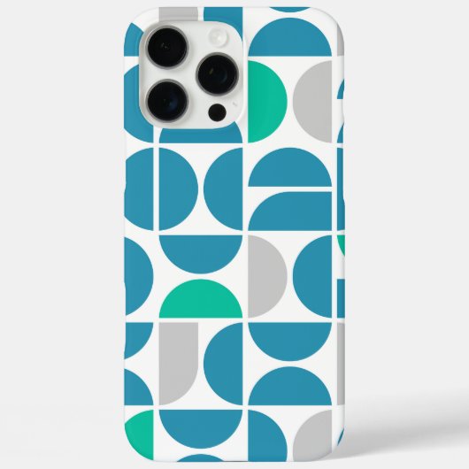 ミッドセンチュリー水中競技TilesiPhone / iPadケース Case-Mate iPhoneケース (裏面)