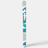 ミッドセンチュリー水中競技TilesiPhone / iPadケース Case-Mate iPhoneケース (裏面 / 左)