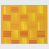 ミッドセンチュリー織モダン織 ラッピングペーパー (フラット)