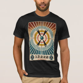 ミッドセンチュリー アトミック エイジ アート 爆発だ Tシャツ