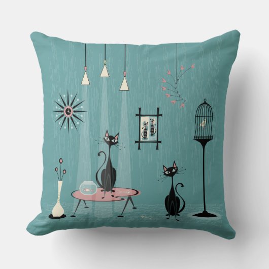 『ミッドセンチュリー·イタザム』 クッション (正面)