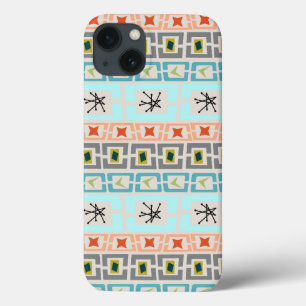 ミッドセンチュリー ストライプ iPhone 13ケース