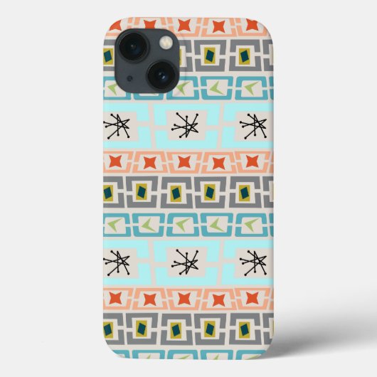 ミッドセンチュリー ストライプ Case-Mate iPhoneケース (裏面)