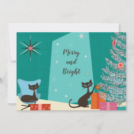 ミッドセンチュリー デザイン ホリデー カード