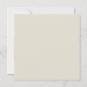 ミッドセンチュリー モダンなスターバーストパターン 招待状 (裏面)