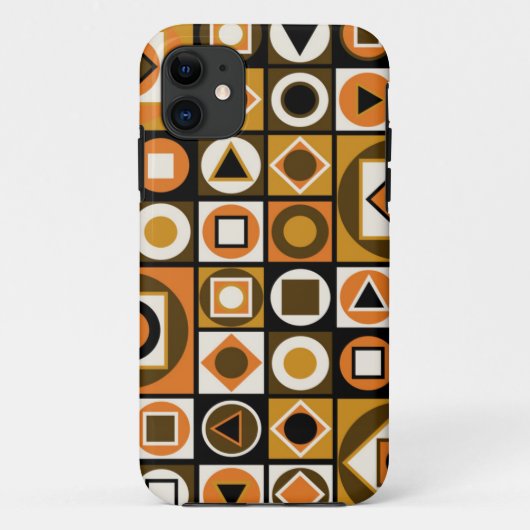 ミッドセンチュリー・モダン・スタイル 13 Case-Mate iPhoneケース (裏面)