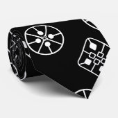 ミッドセンチュリー モダン スノーフレーク ネクタイ (ロール)