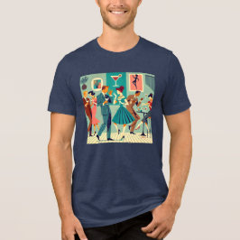 ミッドセンチュリー・モダン・パーティー ザ・マルティーニ・ダンス トライブレンドＴシャツ