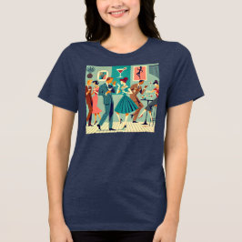 ミッドセンチュリー・モダン・パーティー ザ・マルティーニ・ダンス トライブレンドＴシャツ