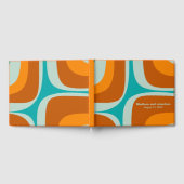 ミッドセンチュリー モダン レトロ グルーヴ モダニスト ゲストブック (全面)