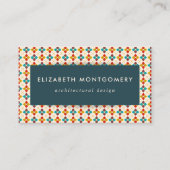 ミッドセンチュリー モダン 名刺 (正面)