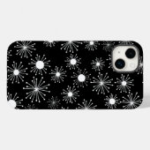 ミッドセンチュリー レトロ スターバースト Case-Mate iPhoneケース (裏面 (横))