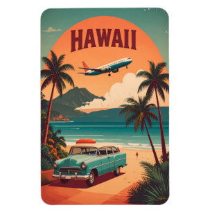 ミッドセンチュリー・レトロ 1950年代 ハワイ 旅行 観光 アート マグネット