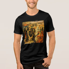 ミッドセンチュリー・レトロ 50年代 ハロウィン・マティーニ・パーティー トライブレンドＴシャツ