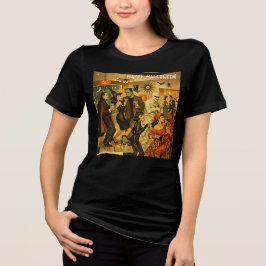 ミッドセンチュリー・レトロ 50年代 ハロウィン・マーティニ・パーティ トライブレンドＴシャツ