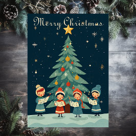 ミッドセンチュリー ヴィンテージ クリスマス カロラーズ レトロ