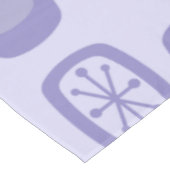 ミッドセンチュリーMCM丸い長方形ラベンダー テーブルクロス (アングル)