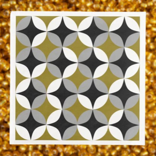 ミッドセンモダンチュリー – 紙ナプキン