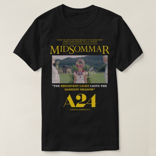 ミッドソンマー映画 Tシャツ (デザイン正面)