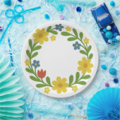 ミッドソンマー – スウェ伝統的ーデンサマー至 ペーパープレート (パーティー)