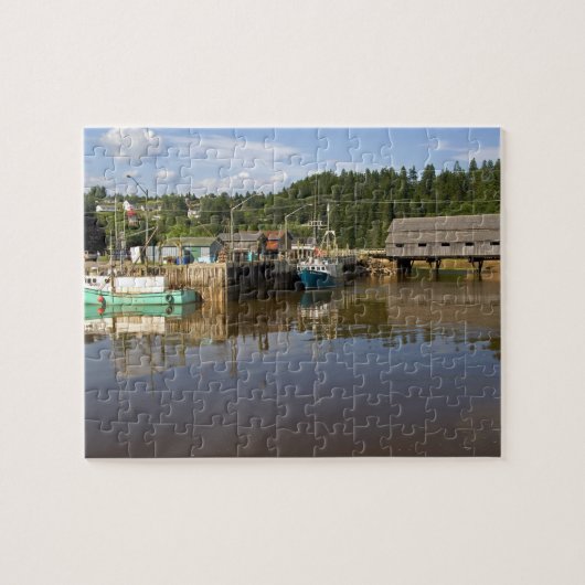 ミッドタイド,セントマーティンズのファンディ湾 ジグソーパズル (横)