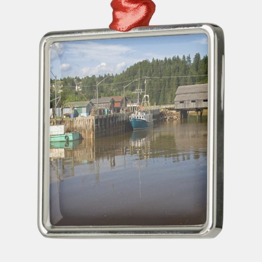 ミッドタイド,セントマーティンズのファンディ湾 メタルオーナメント (左)