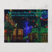 ミッドタウンのクリスマスグリーティングクリスマスポストカード ポストカード (正面)