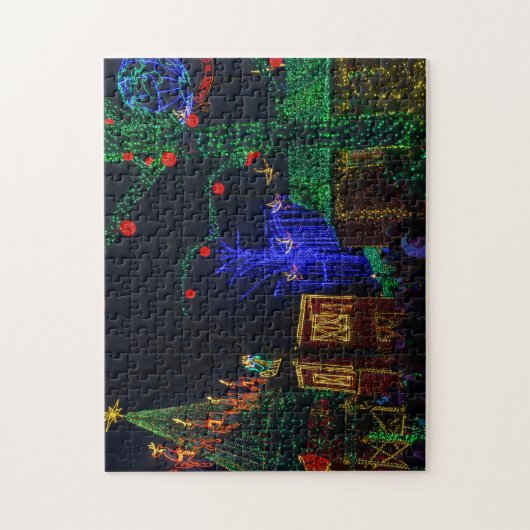 ミッドタウンのクリスマス ジグソーパズル (縦)