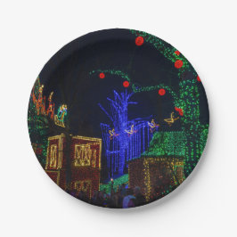 ミッドタウンのクリスマス ペーパープレート