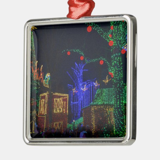 ミッドタウンのクリスマス メタルオーナメント (左)