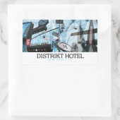 ミッドタウンウェストNYCステッカー 長方形シール (バッグ)