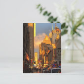 ミッドタウンサンセットニューヨークNYCフォトポストカード ポストカード (スタンド正面)