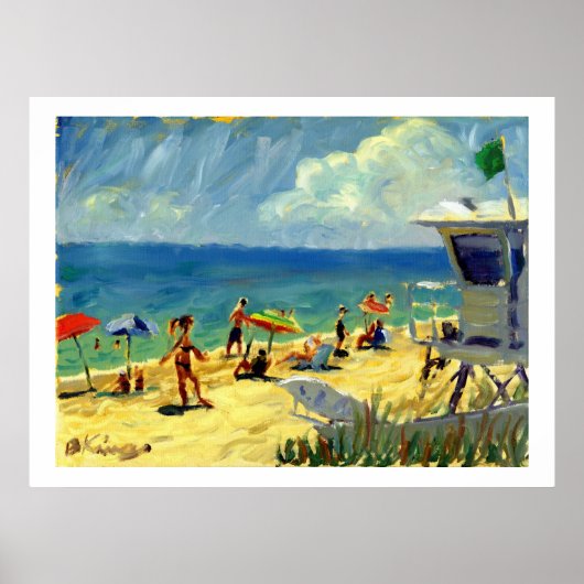 ミッドタウンビーチポスター ポスター (正面)