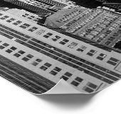 ミッドタウンマンハッタンニューヨークシティNY 1932 ポスター (角)