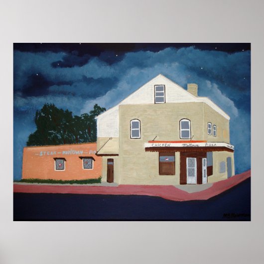 ミッドタウンレストラン ポスター (正面)