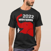 ミッドタークス2022レッドウェーブ Tシャツ (正面)