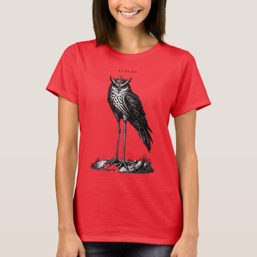 ミッドナイトのストラス王冠 Tシャツ (正面)