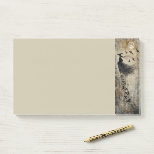 ミッドナイトアセンション:レイヴン魔女の飛行 ポストイット (デスク)