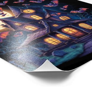 ミッドナイトアットザエステート幽霊のよく出る フォトプリント           