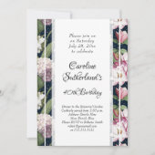 ミッドナイトインザマグノリアガーデンサザン誕生日 招待状 (正面)