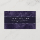 ミッドナイトインディゴロマンス |サティニーグランジブランディング 名刺 (裏面)