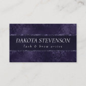 ミッドナイトインディゴロマンス |サティニーグランジブランディング 名刺 (正面)