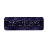 ミッドナイトインディゴロマンス | Satinyのアドグランジレス ラベル (正面)