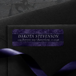 ミッドナイトインディゴロマンス | Satinyのアドグランジレス ラベル